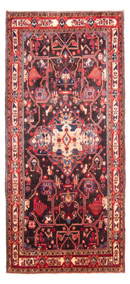 Perserteppich - Nomadic - 320 x 163 cm - dunkelblau