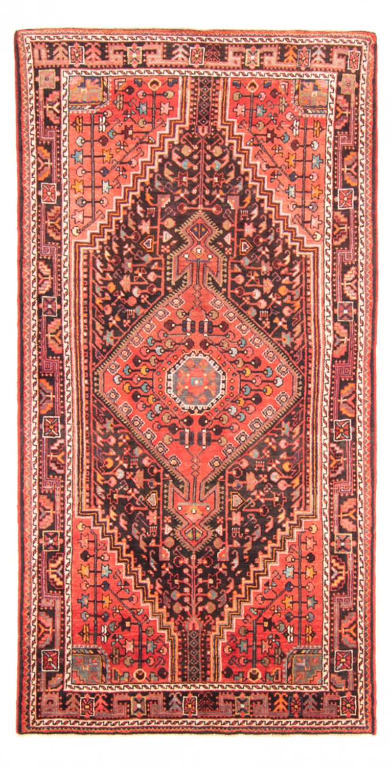 Perski dywan - Nomadyczny - 280 x 150 cm - ciemnoniebieski