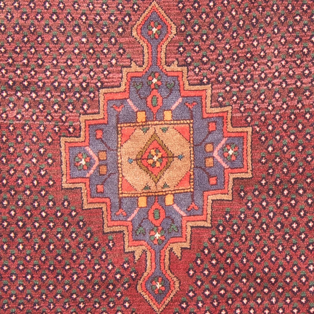 Läufer Perser - Bidjar - 275 x 140 cm - rot