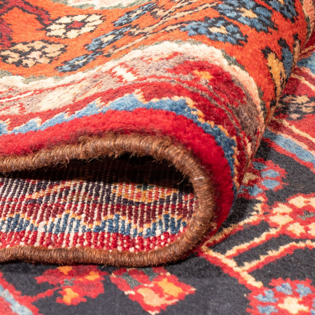 Perserteppich - Nomadic - 295 x 160 cm - dunkelblau