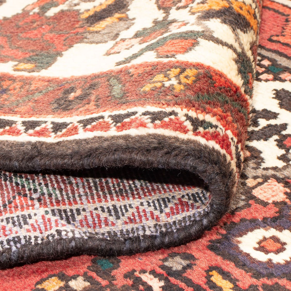 Perski dywan - Nomadyczny - 300 x 166 cm - czerwony