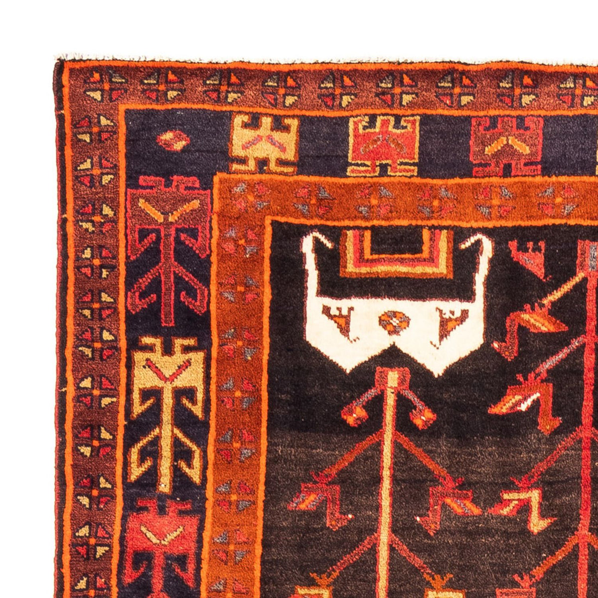 Perserteppich - Nomadic - 303 x 162 cm - dunkelblau