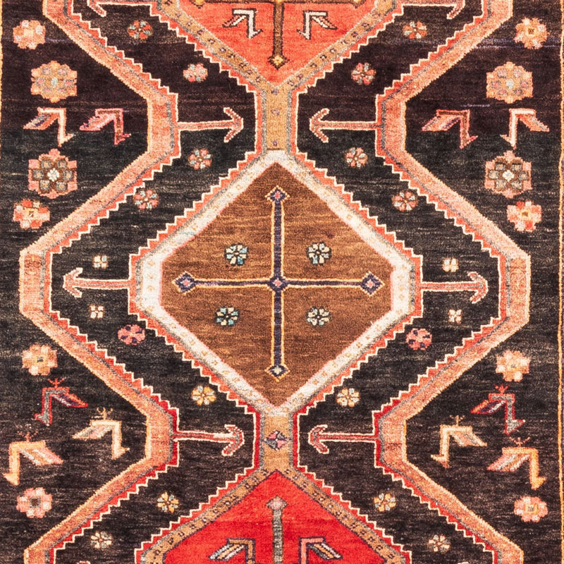 Perserteppich - Nomadic - 296 x 153 cm - dunkelblau