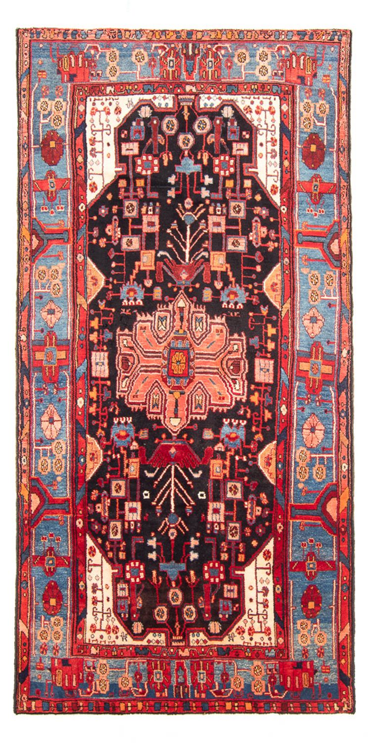 Perserteppich - Nomadic - 312 x 153 cm - dunkelblau