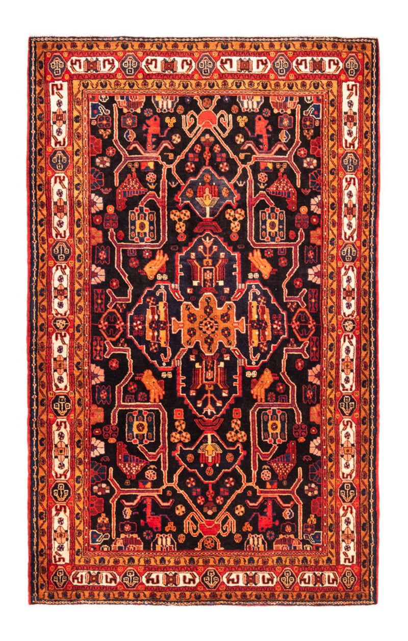 Perserteppich - Nomadic - 280 x 172 cm - dunkelblau