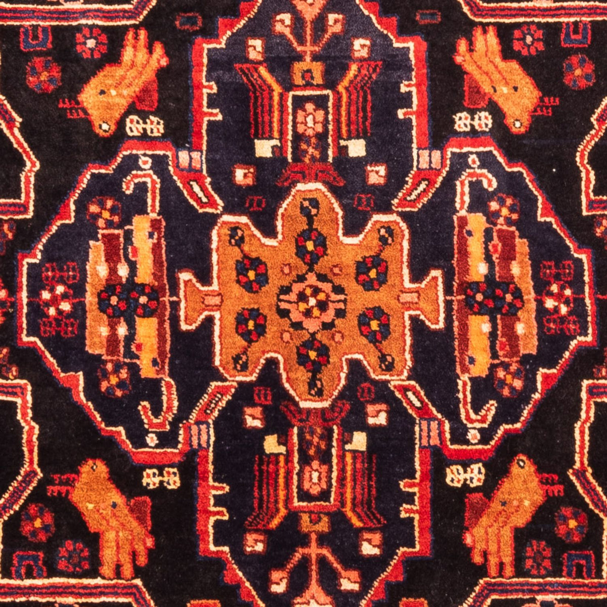 Perserteppich - Nomadic - 280 x 172 cm - dunkelblau