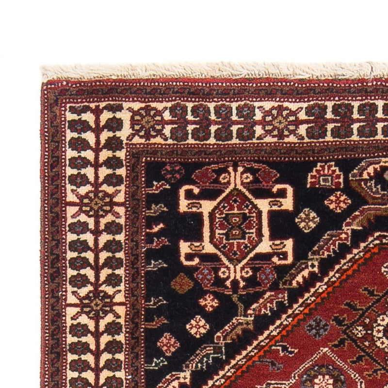 Perski dywan - Nomadyczny - 145 x 80 cm - czerwony