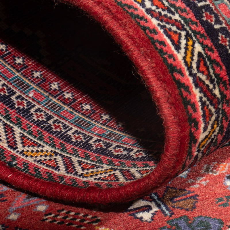 Perski dywan - Nomadyczny - 148 x 70 cm - czerwony