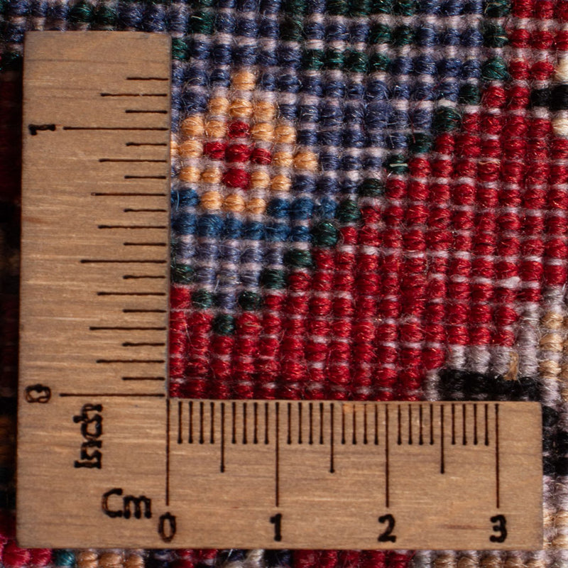 Perski dywan - Nomadyczny - 148 x 70 cm - czerwony