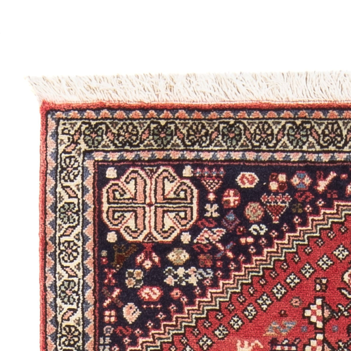 Perski dywan - Nomadyczny - 150 x 68 cm - czerwony