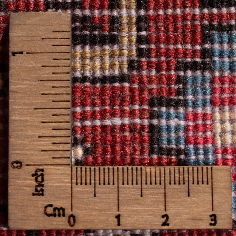 Perski dywan - Nomadyczny - 152 x 70 cm - czerwony