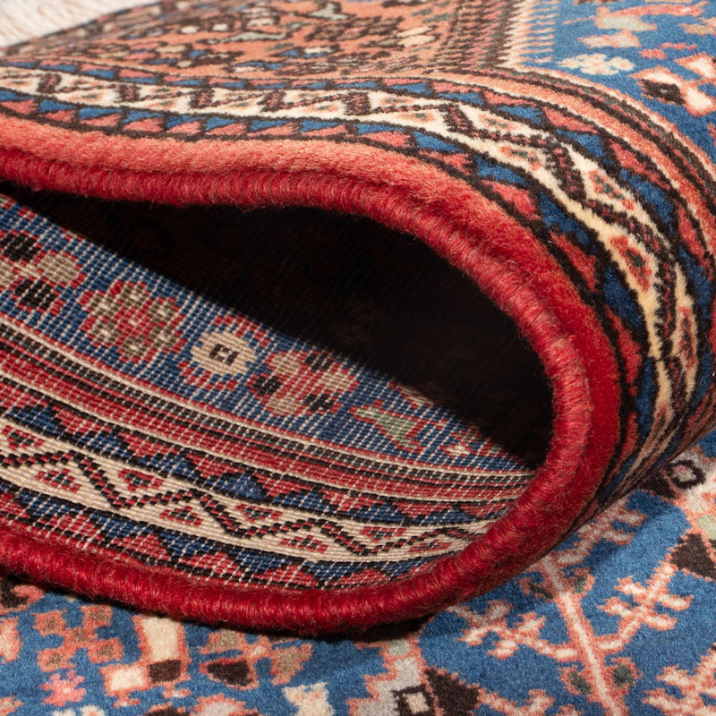 Biegacz Perski dywan - Nomadyczny - 157 x 67 cm - niebieski