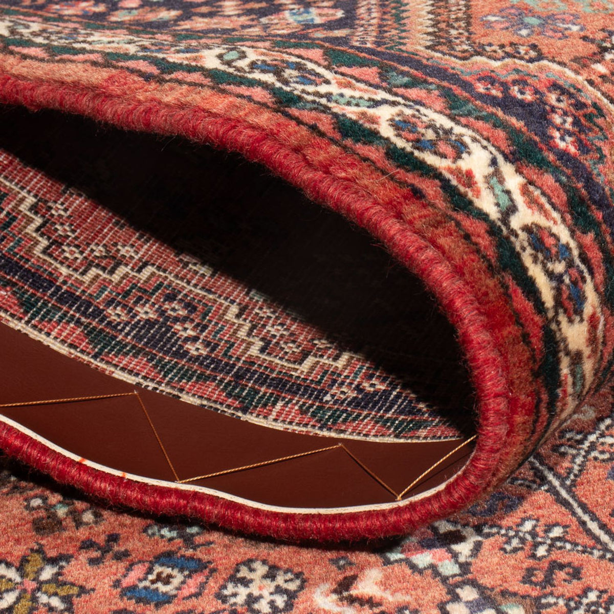 Perski dywan - Nomadyczny - 153 x 72 cm - czerwony