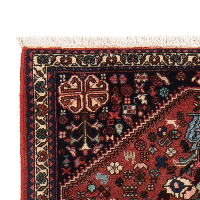 Perski dywan - Nomadyczny - 147 x 75 cm - czerwony