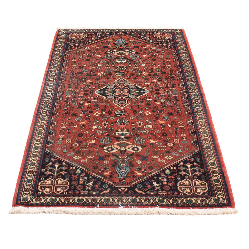 Perski dywan - Nomadyczny - 147 x 75 cm - czerwony