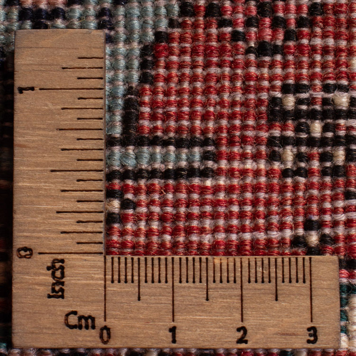 Perski dywan - Nomadyczny - 147 x 75 cm - czerwony