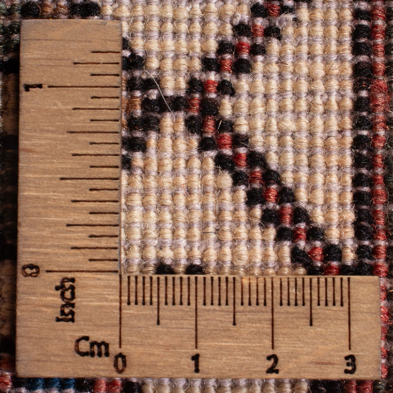 Perski dywan - Nomadyczny - 128 x 82 cm - kremowy