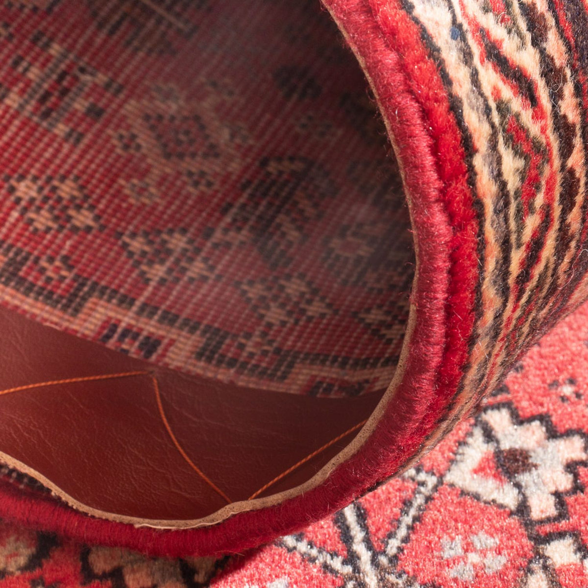 Perski dywan - Nomadyczny - 148 x 63 cm - czerwony