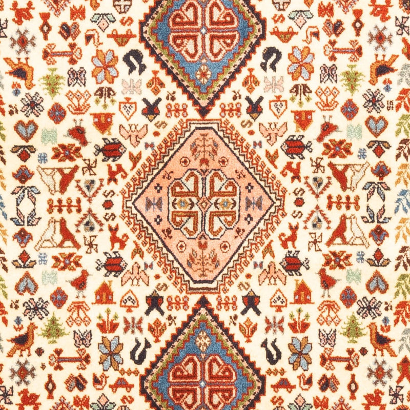 Perski dywan - Nomadyczny - 150 x 100 cm - beżowy