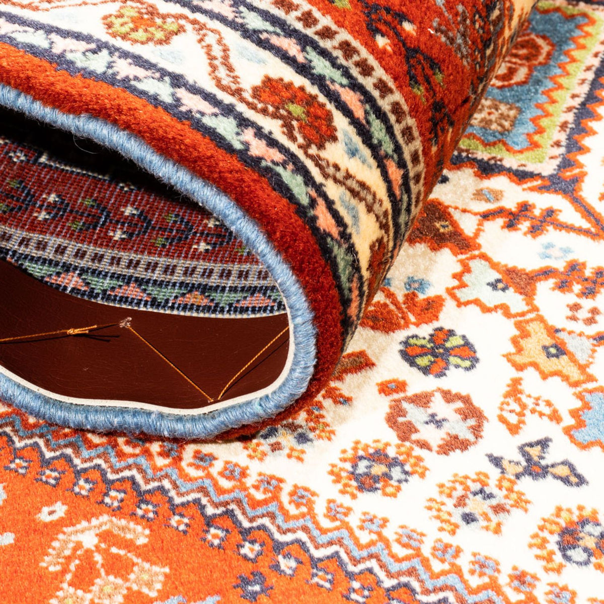 Perski dywan - Nomadyczny - 150 x 100 cm - beżowy