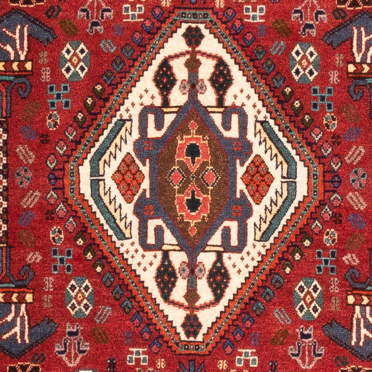 Biegacz Perski dywan - Nomadyczny - 200 x 84 cm - rdza