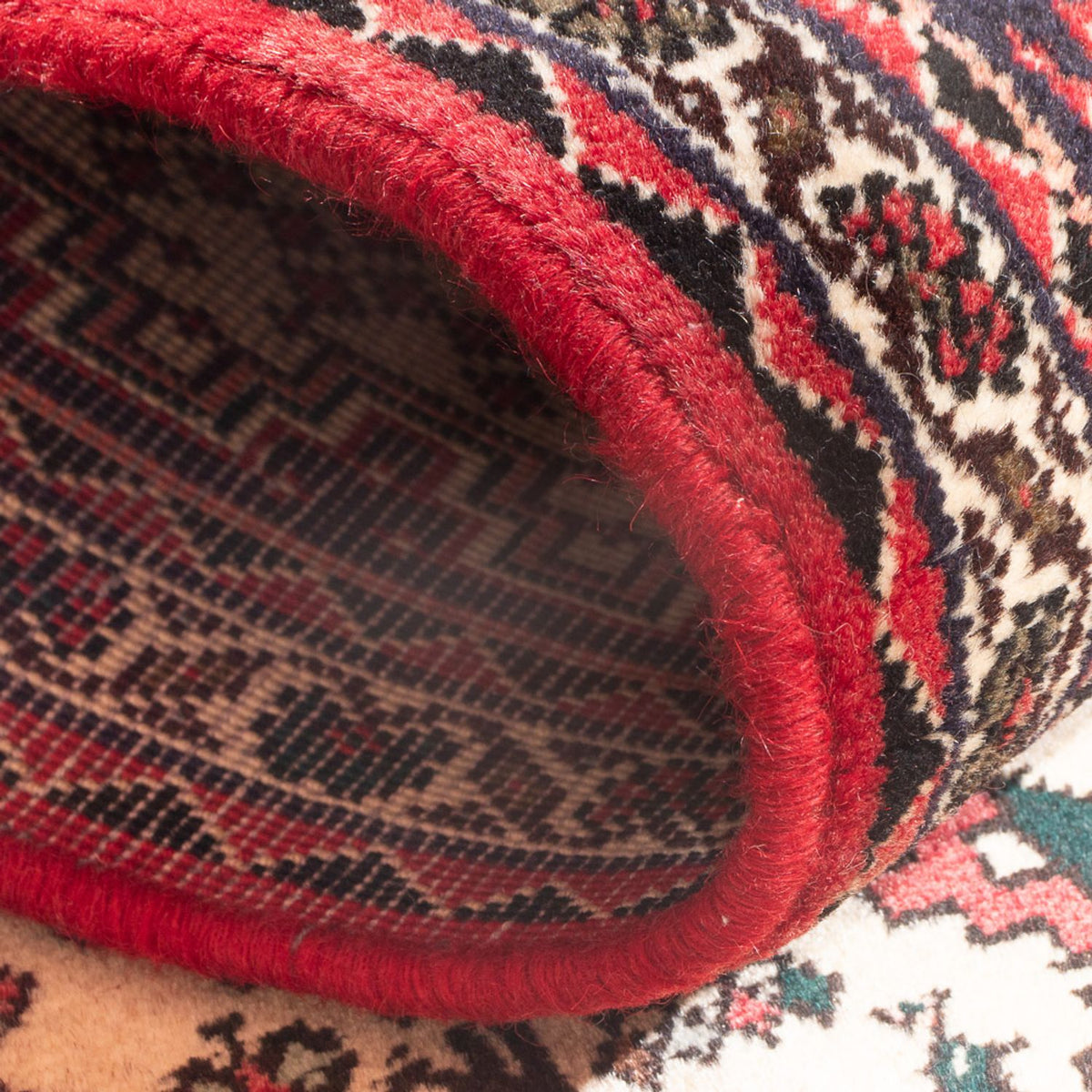 Perski dywan - Nomadyczny - 150 x 60 cm - kremowy