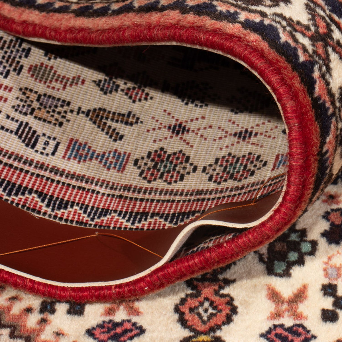 Perski dywan - Nomadyczny - 126 x 80 cm - kremowy