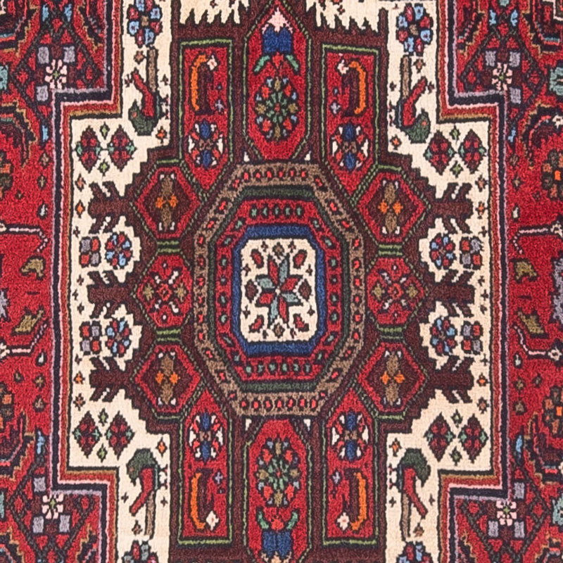 Perski dywan - Nomadyczny - 132 x 81 cm - kremowy