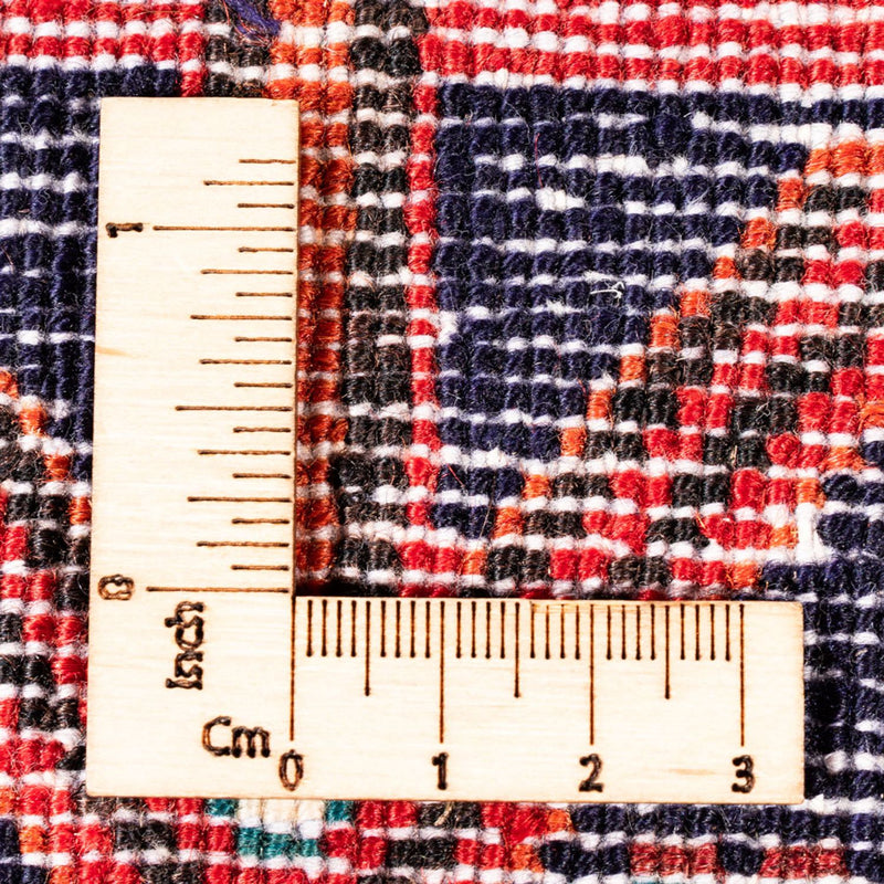 Perski dywan - Nomadyczny - 165 x 103 cm - bordowa czerwień