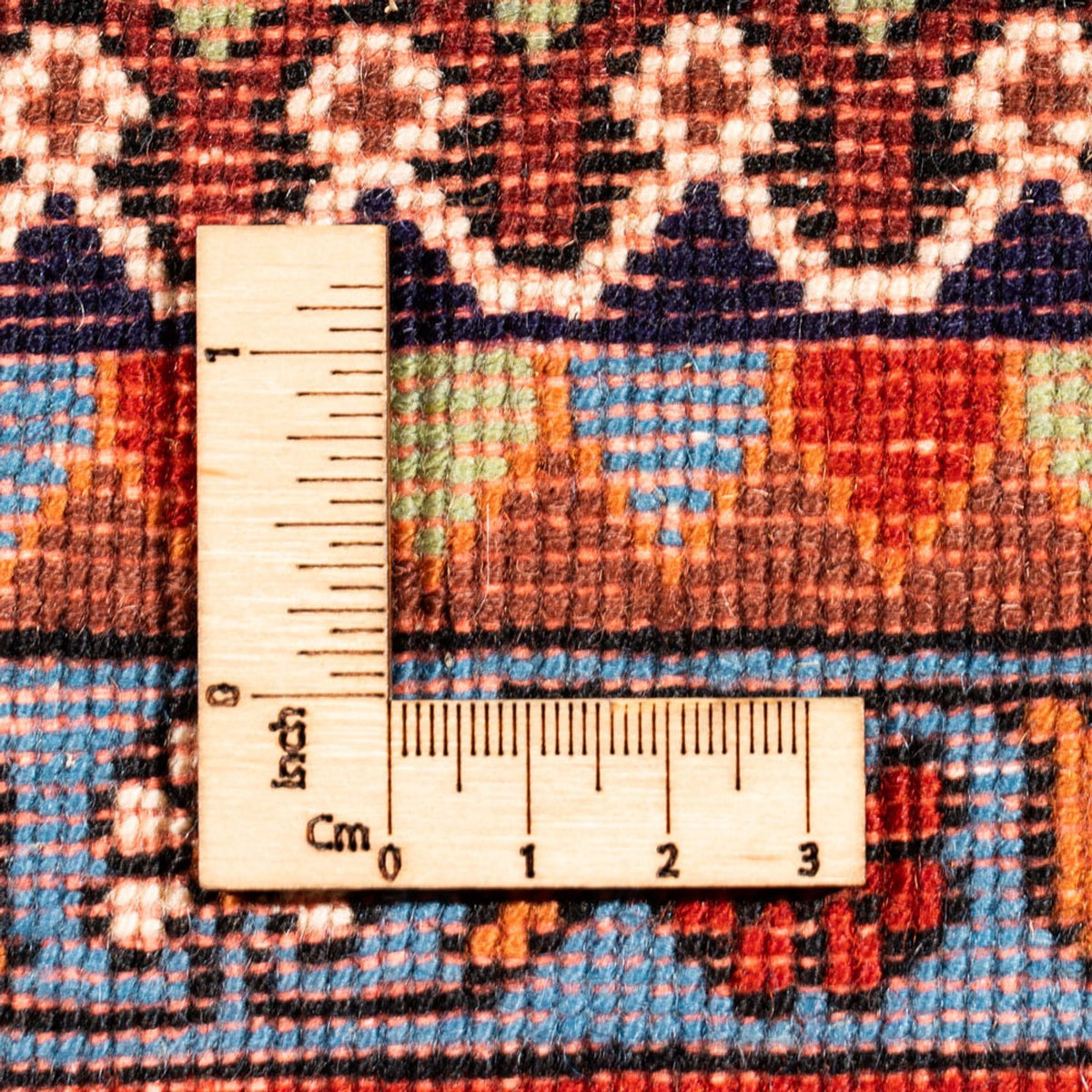 Perski dywan - Nomadyczny - 165 x 115 cm - czerwony