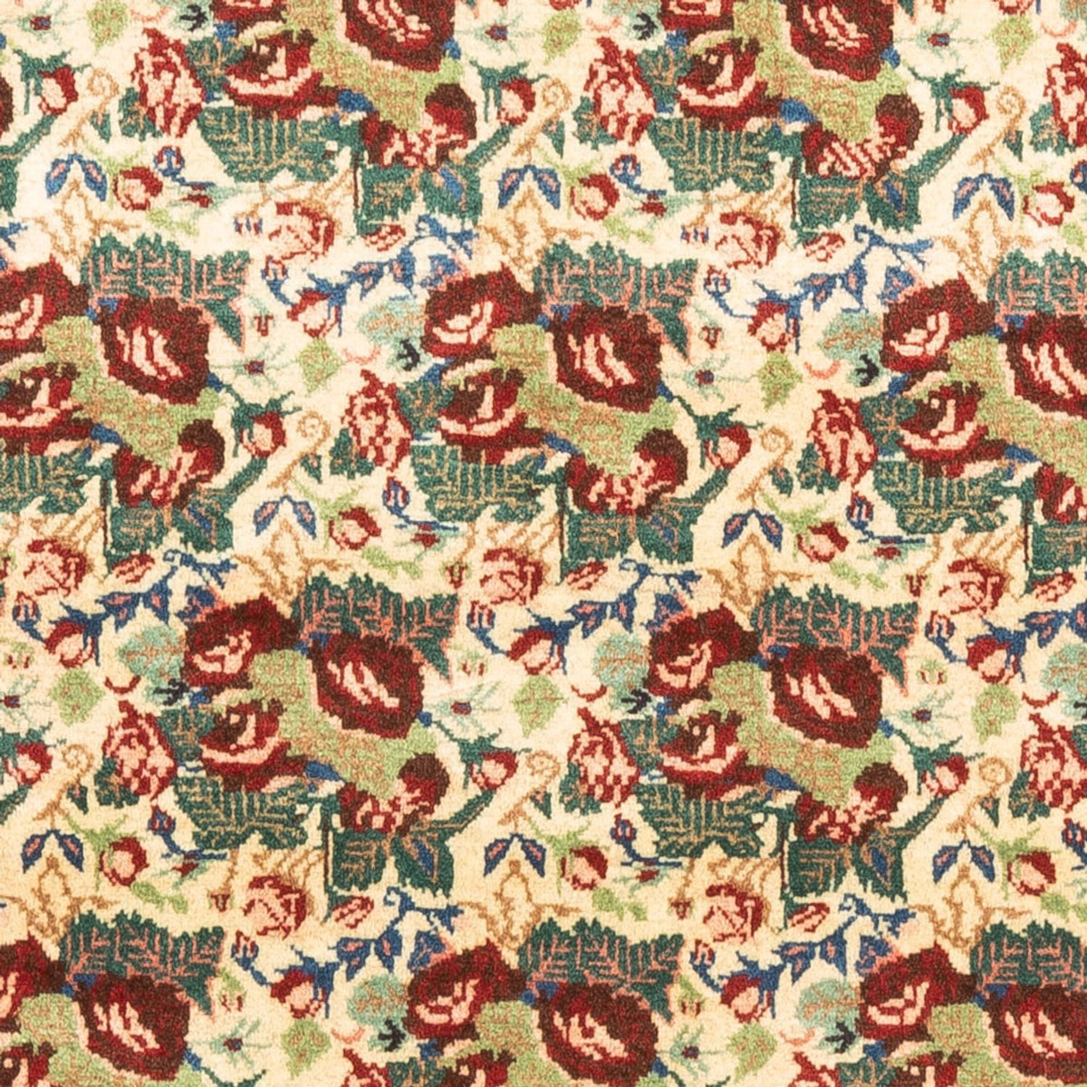 Perski dywan - Nomadyczny - 147 x 110 cm - kremowy