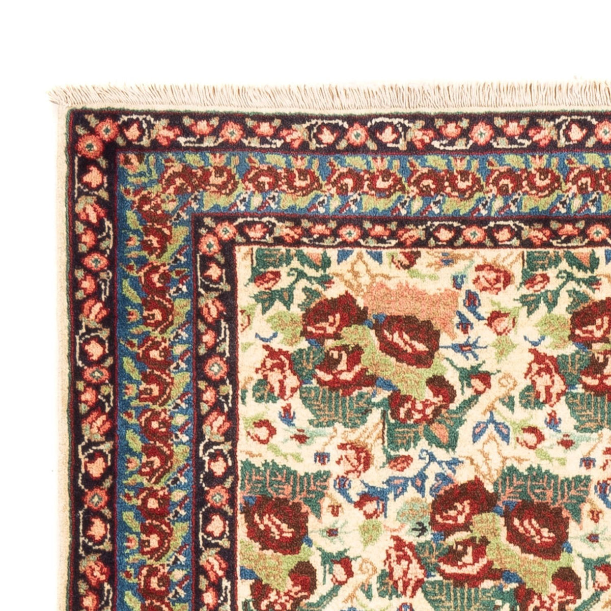 Perski dywan - Nomadyczny - 147 x 110 cm - kremowy