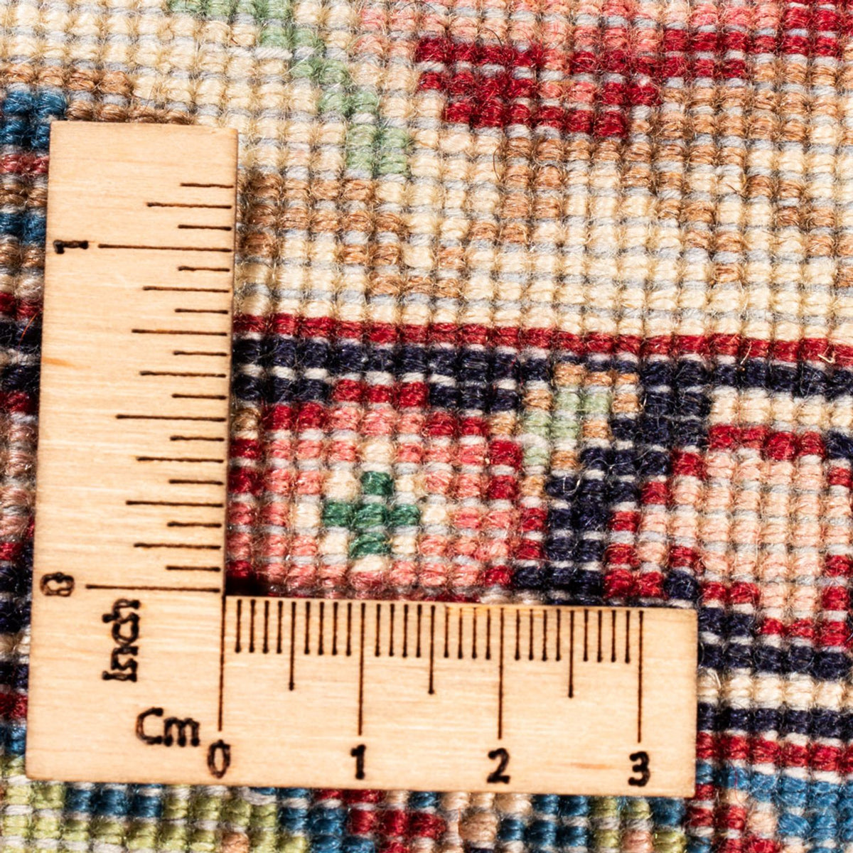 Perski dywan - Nomadyczny - 147 x 110 cm - kremowy