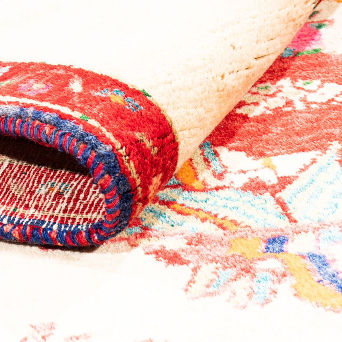 Perski dywan - Nomadyczny - 145 x 113 cm - kremowy