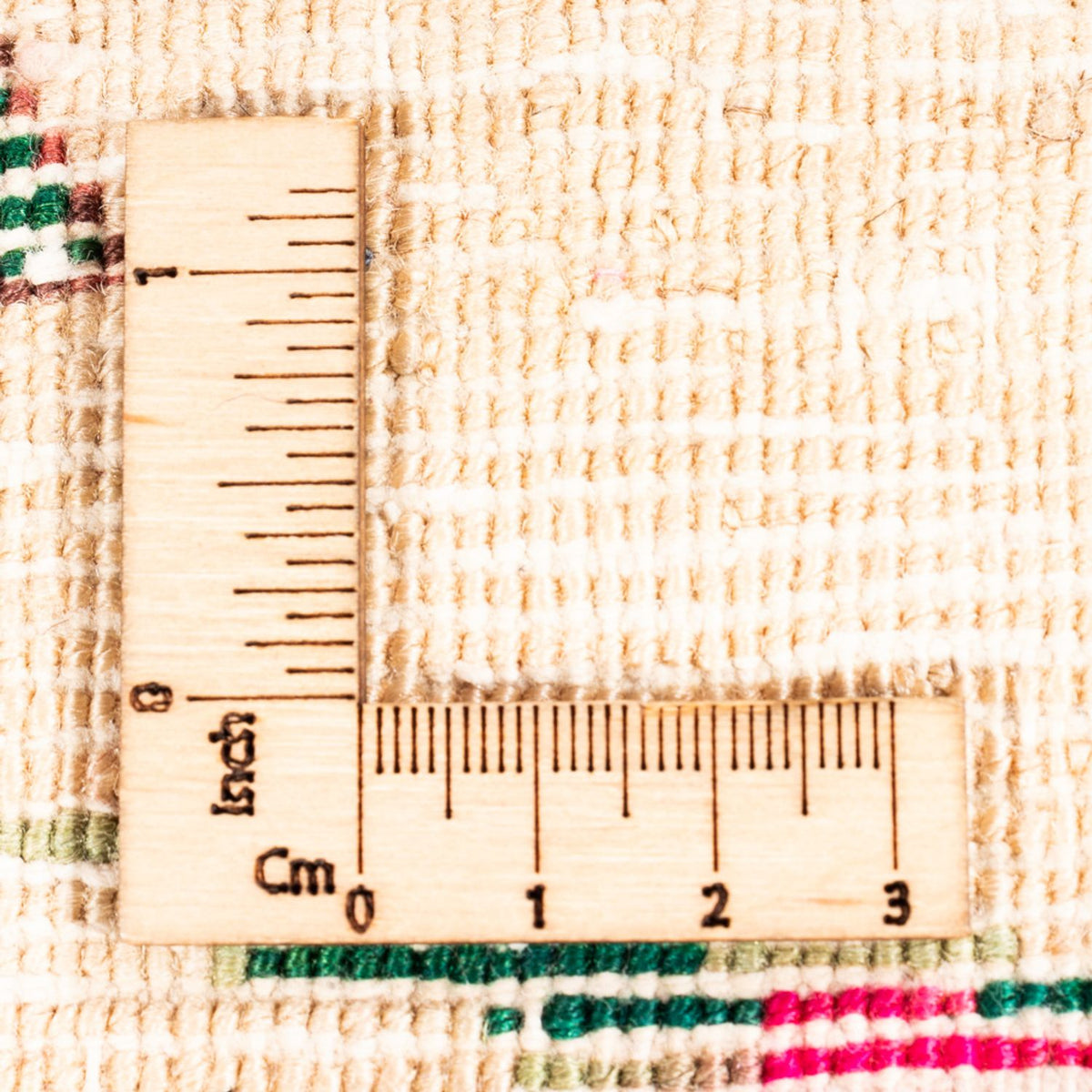 Perski dywan - Nomadyczny - 145 x 113 cm - kremowy