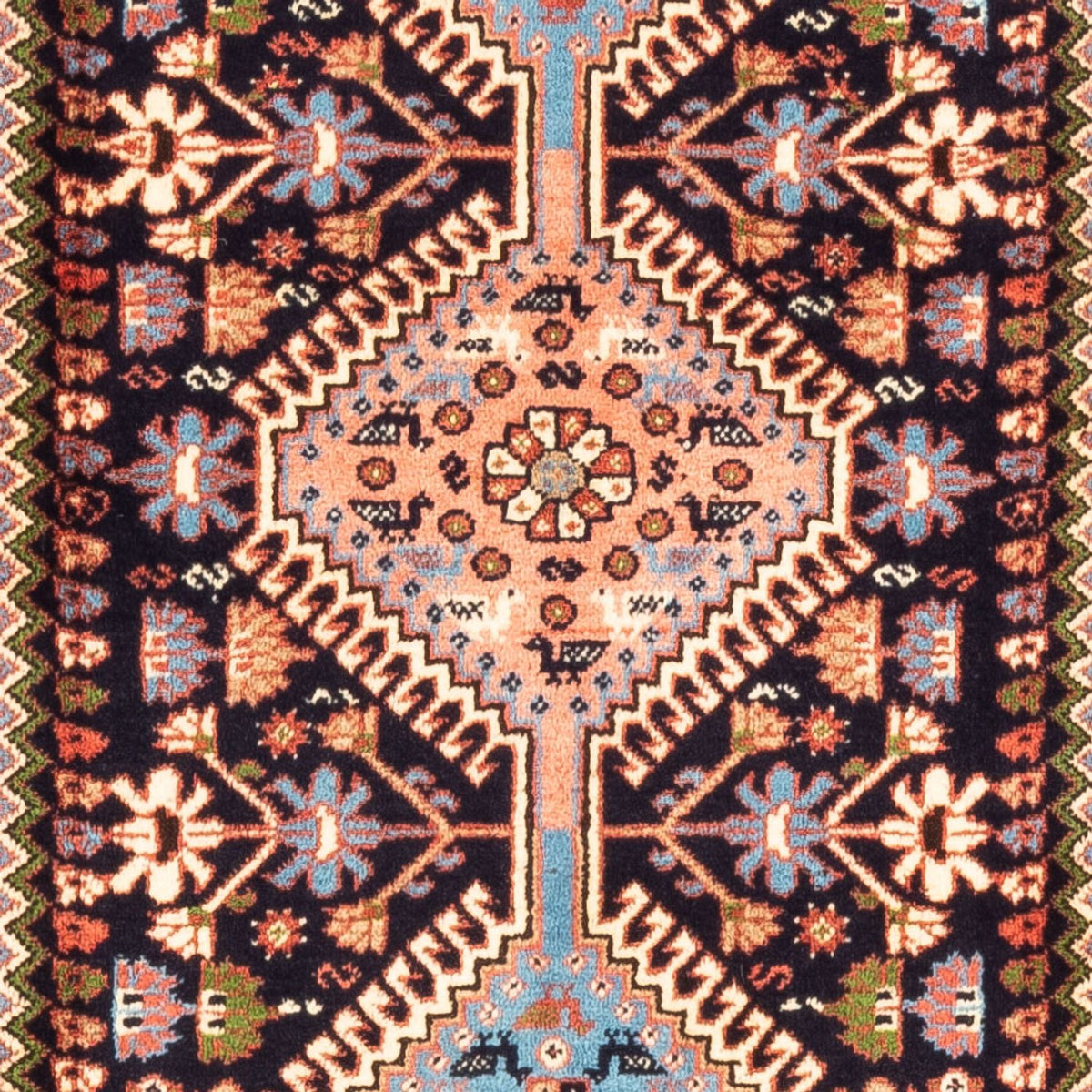 Biegacz Perski dywan - Nomadyczny - 200 x 80 cm - ciemny beż