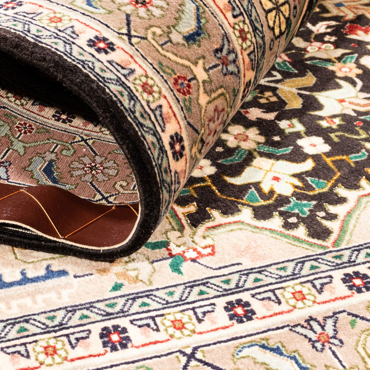 Perski dywan - Nomadyczny - 146 x 100 cm - ciemnoniebieski