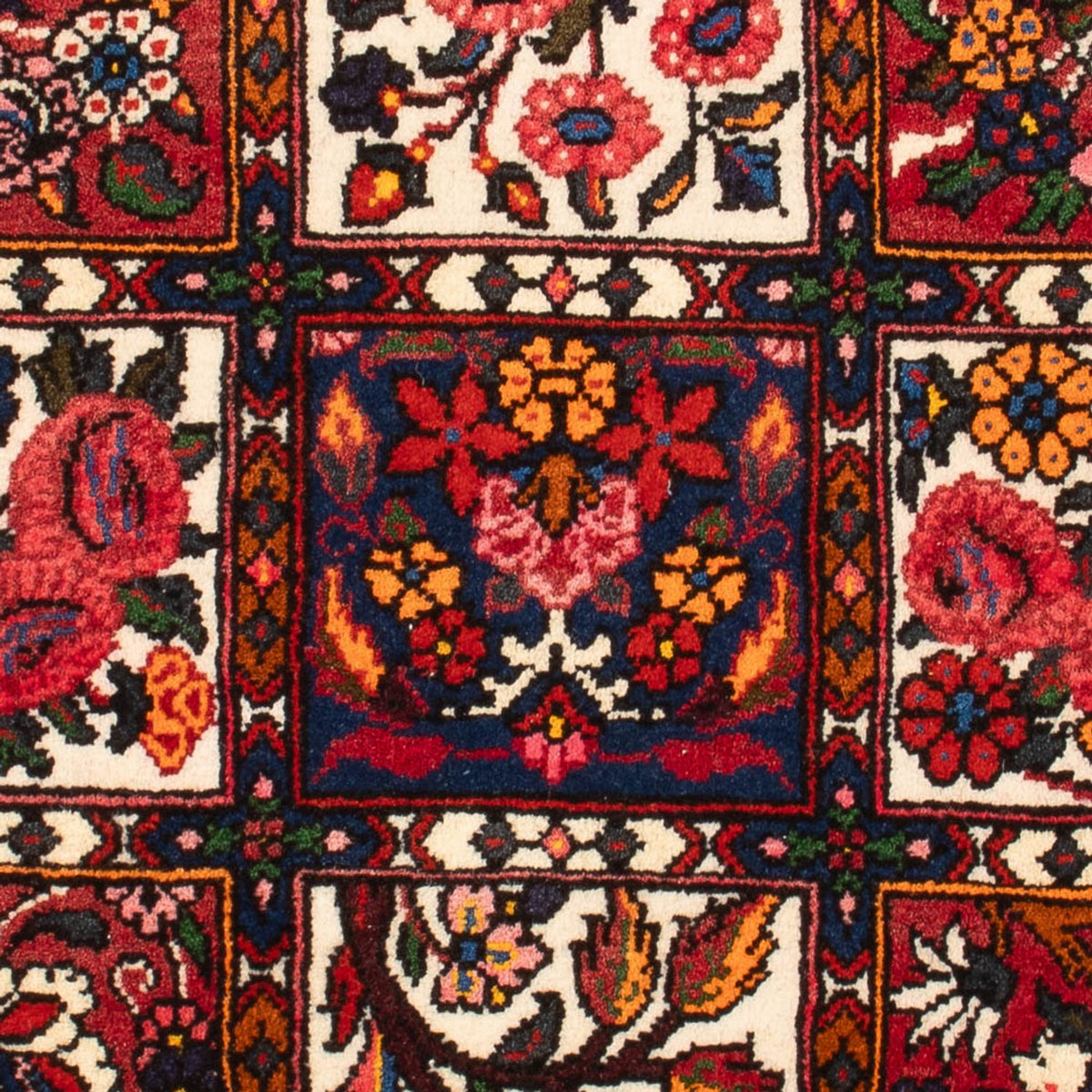 Perski dywan - Nomadyczny - 91 x 65 cm - wielokolorowy