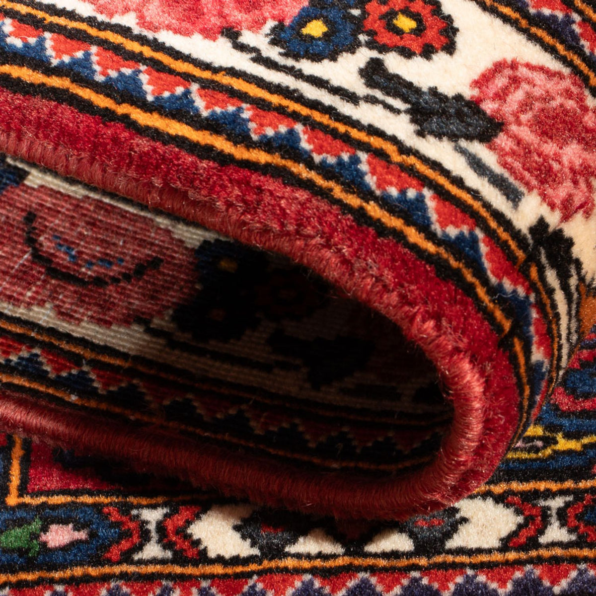 Perski dywan - Nomadyczny - 91 x 65 cm - wielokolorowy