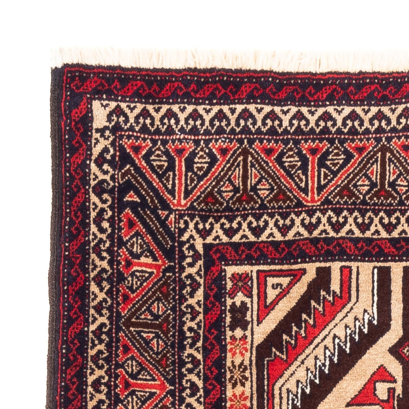 Biegacz Dywan beludżycki - 181 x 94 cm - ciemny beż