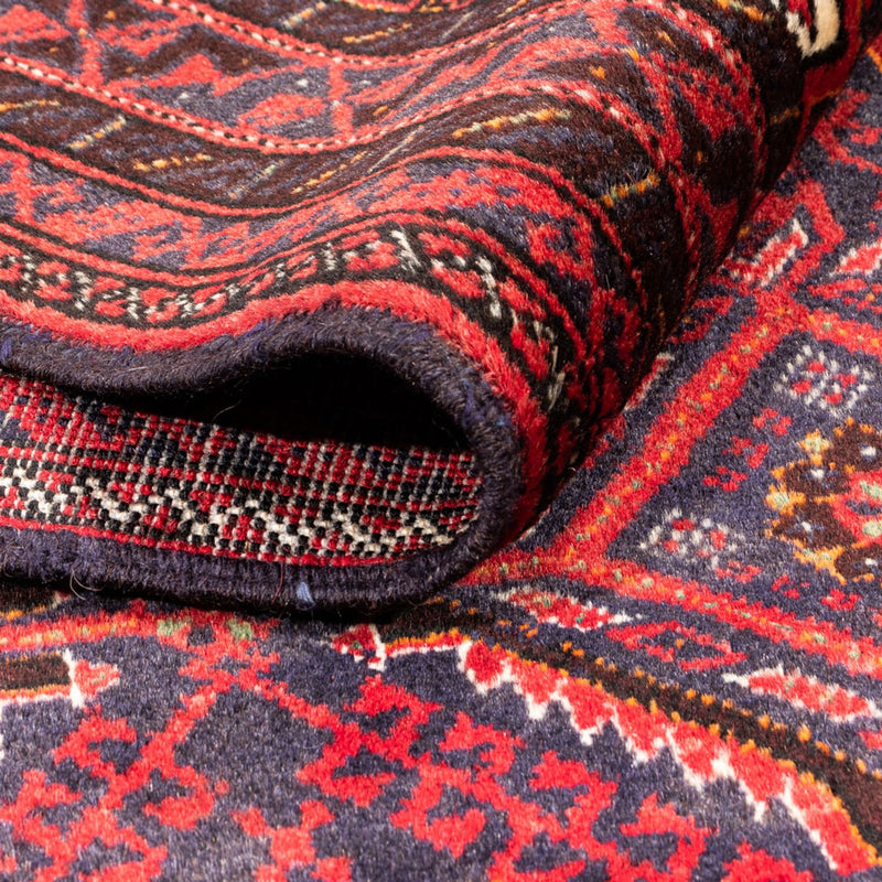 Dywan beludżycki - 170 x 92 cm - ciemna czerwień