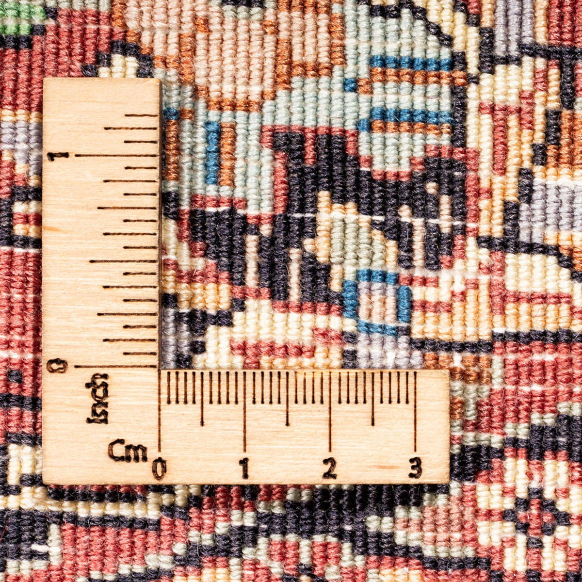 Perski dywan - Bijar - Royal okrągły  - 100 x 100 cm - kremowy