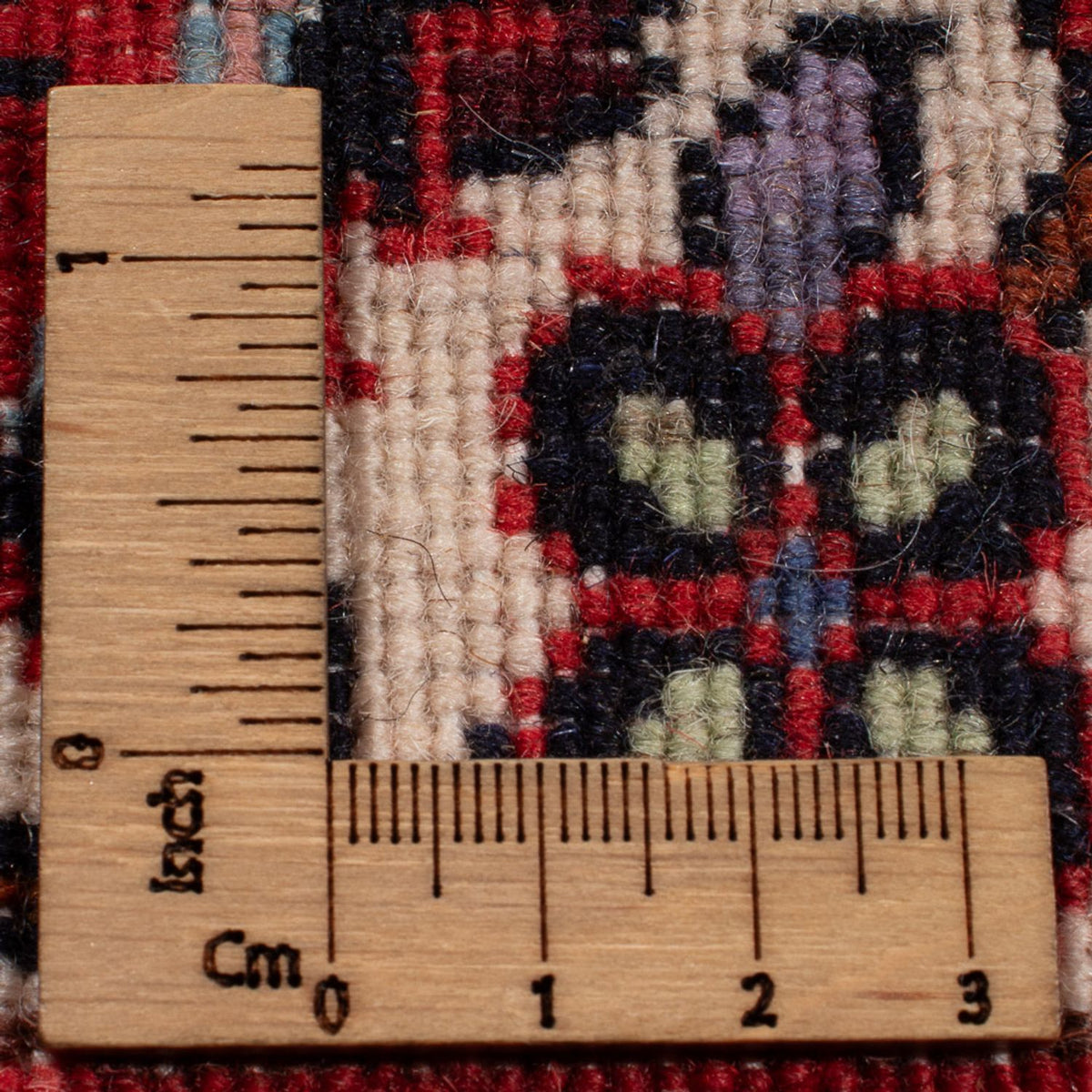 Perski dywan - Bijar - Royal - 207 x 142 cm - ciemna czerwień