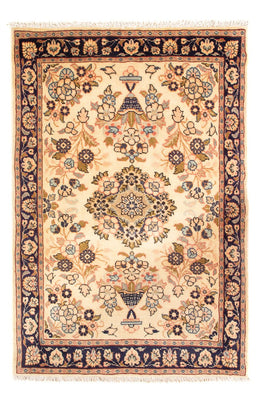 Perski dywan - Bijar - Royal - 90 x 60 cm - kremowy