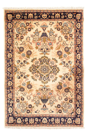 Perski dywan - Bijar - Royal - 90 x 60 cm - kremowy