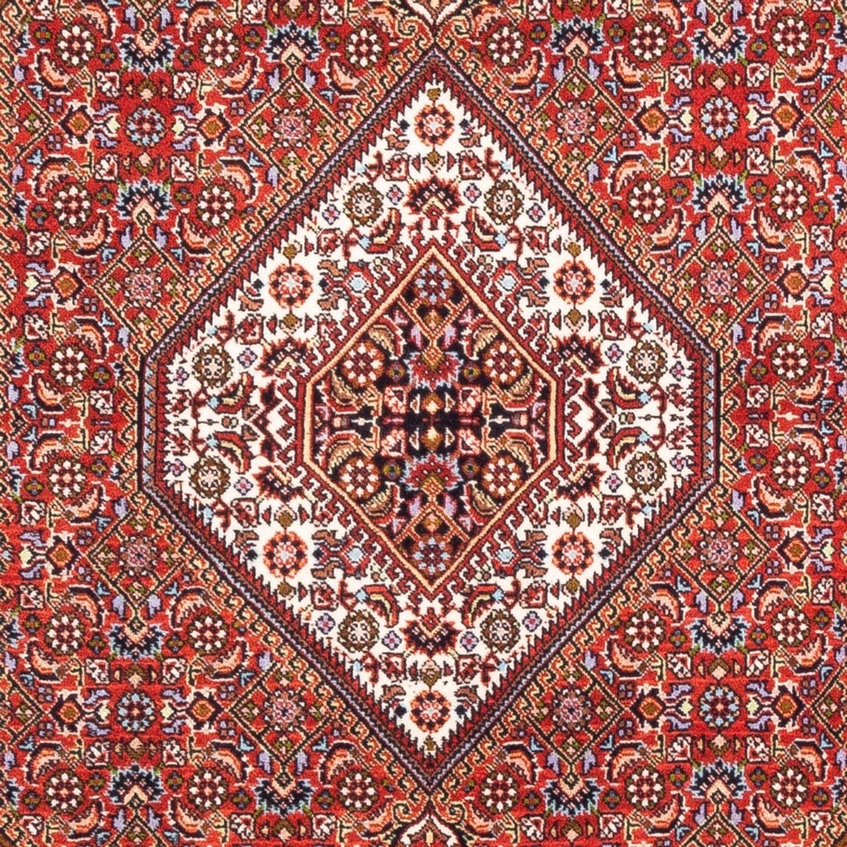 Perski dywan - Bijar - Royal - 176 x 108 cm - czerwony