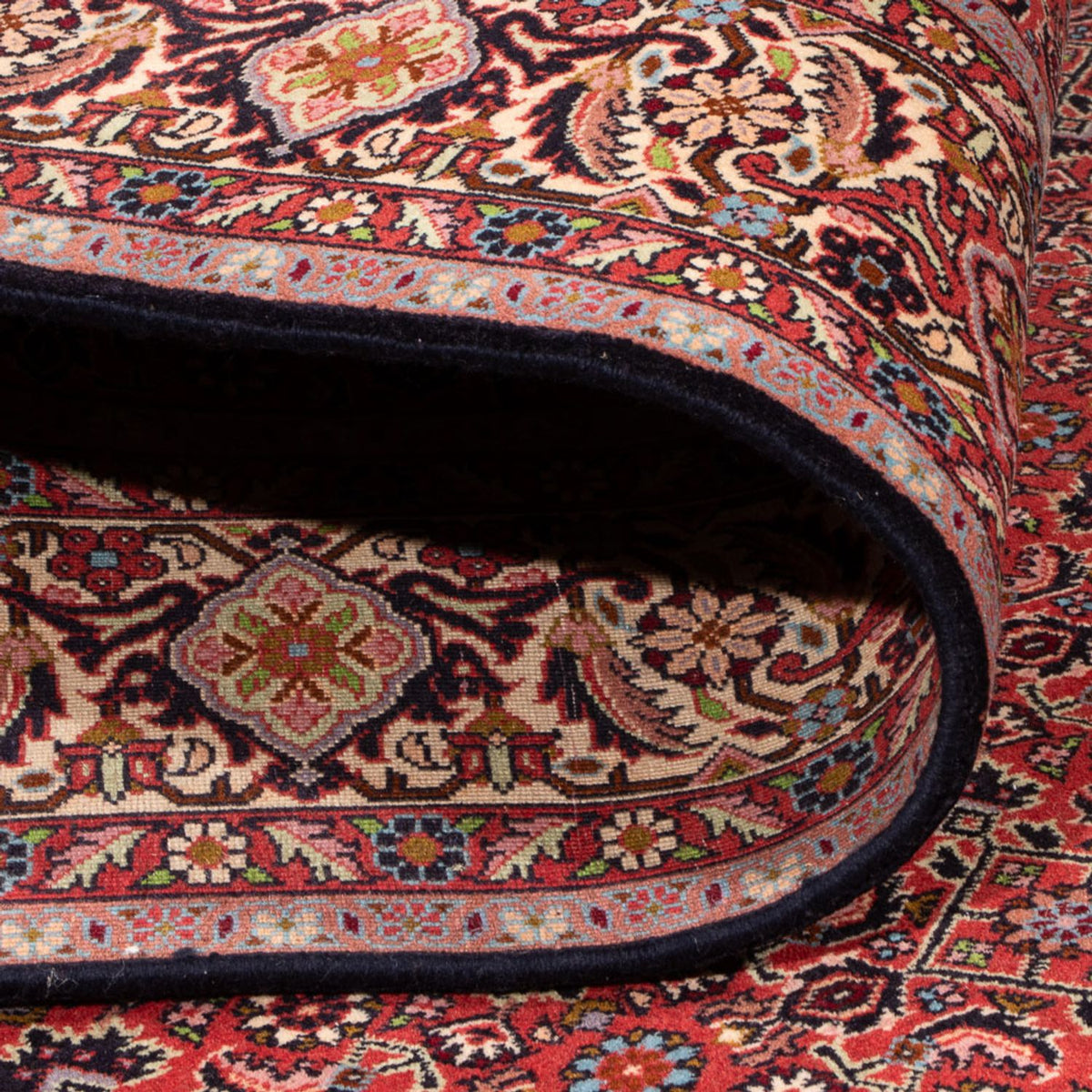 Perski dywan - Bijar - Royal - 296 x 197 cm - czerwony