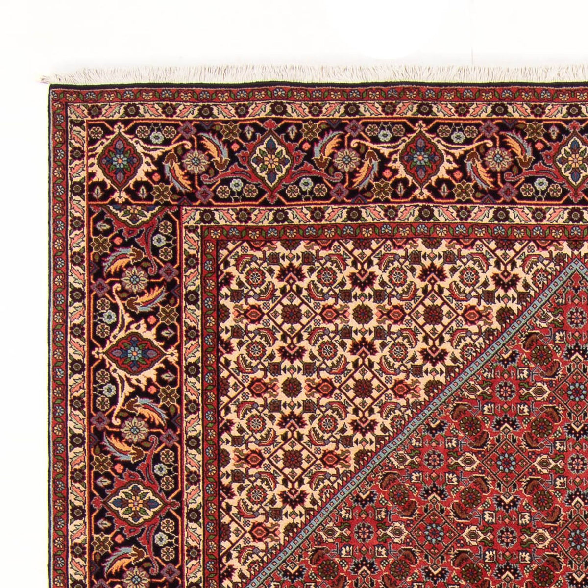 Perski dywan - Bijar - Royal - 293 x 200 cm - czerwony