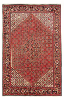 Perski dywan - Bijar - Royal - 298 x 197 cm - czerwony