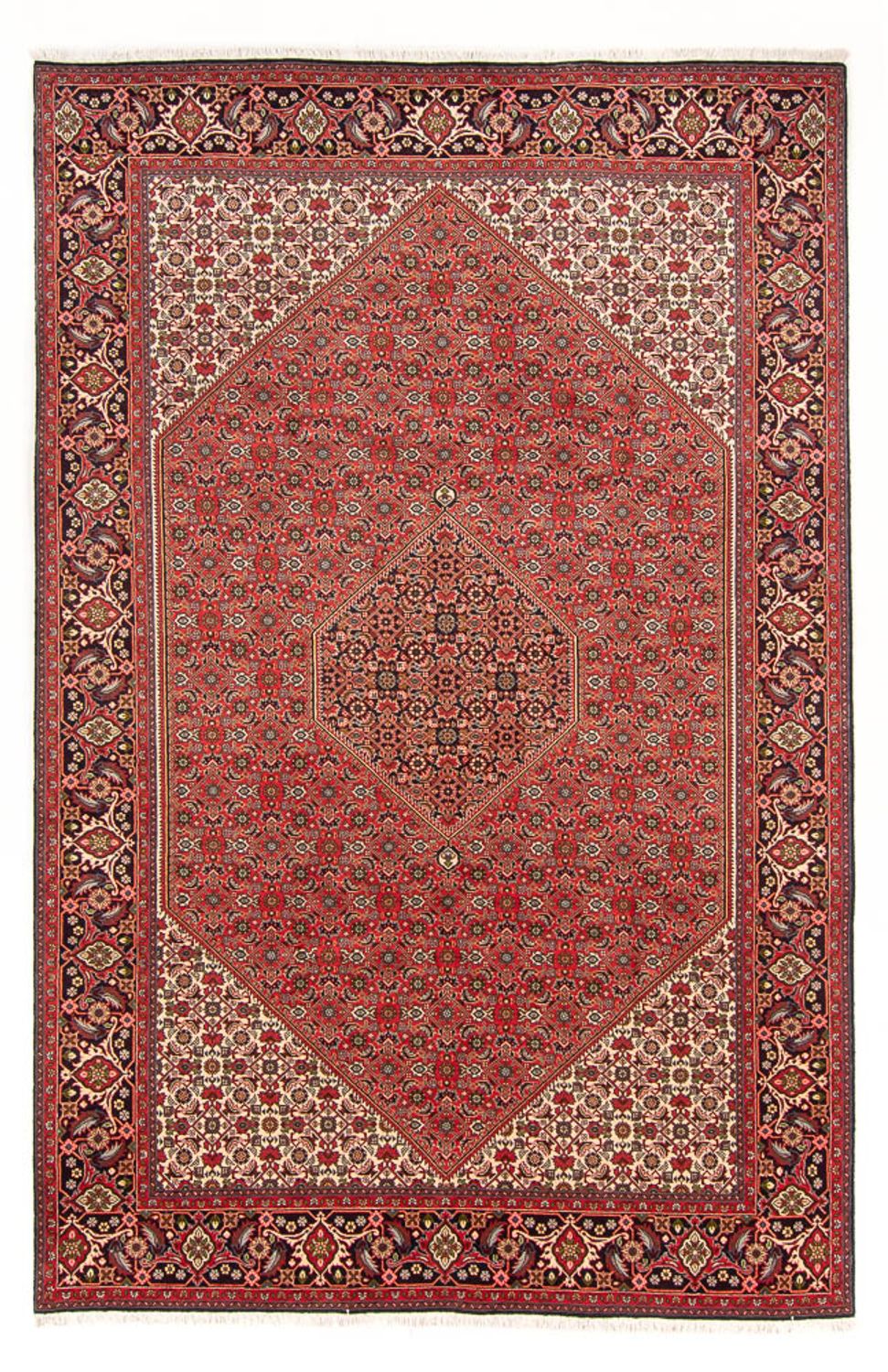 Perski dywan - Bijar - Royal - 298 x 197 cm - czerwony
